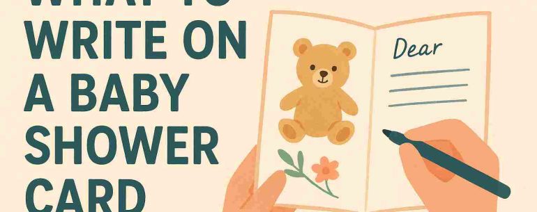 What to Write on a Baby Shower Card