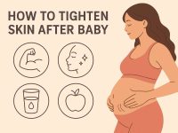 how to tighten skin after baby