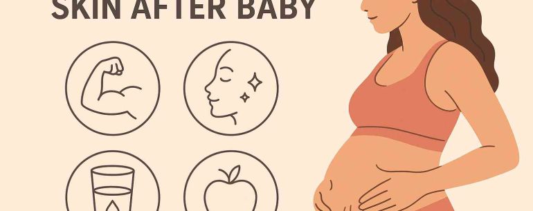 how to tighten skin after baby